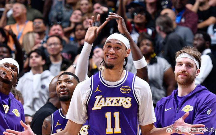 贾克森·海斯顶替艾顿撑起湖人内线，助球队力克